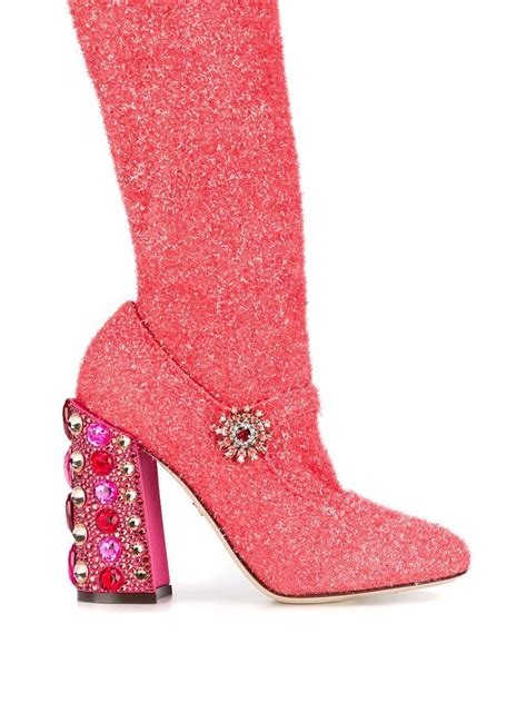 dolce gabbana high heel boots.